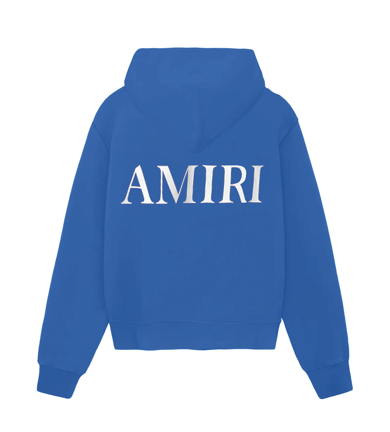 Amiri MA Core Logo Hoodie Blue - Image 2