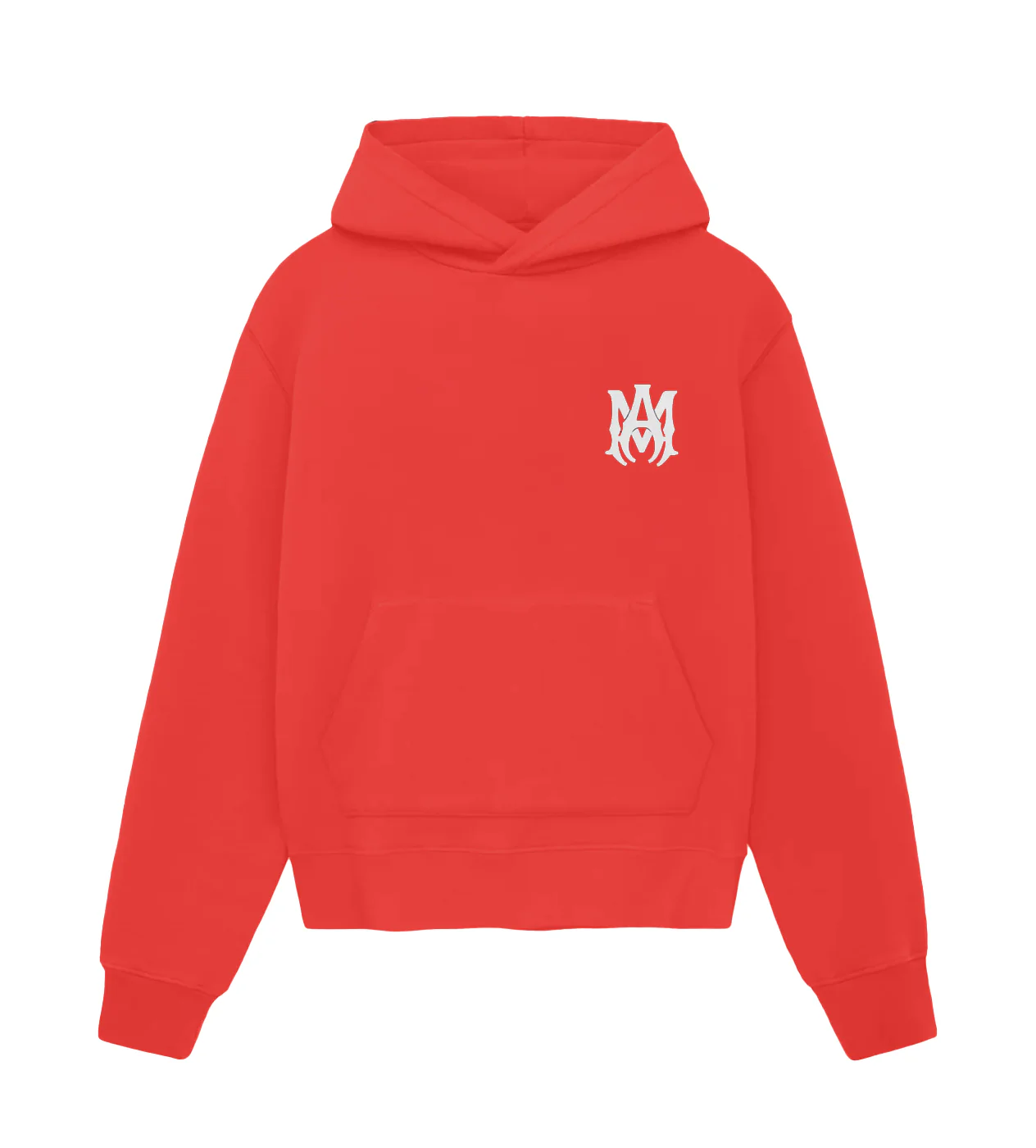 Amiri MA Core Logo Hoodie Red