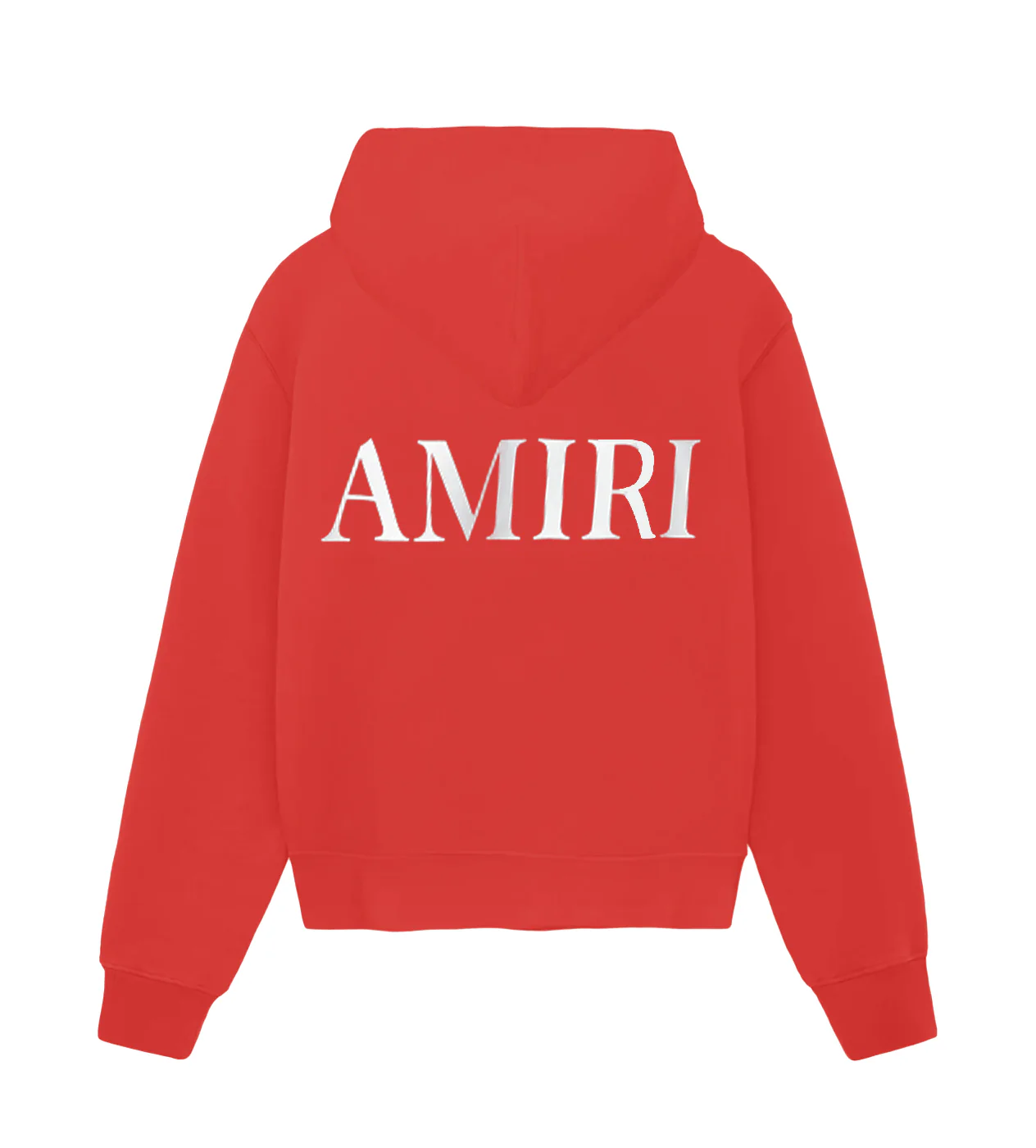 Amiri MA Core Logo Hoodie Red - Image 2