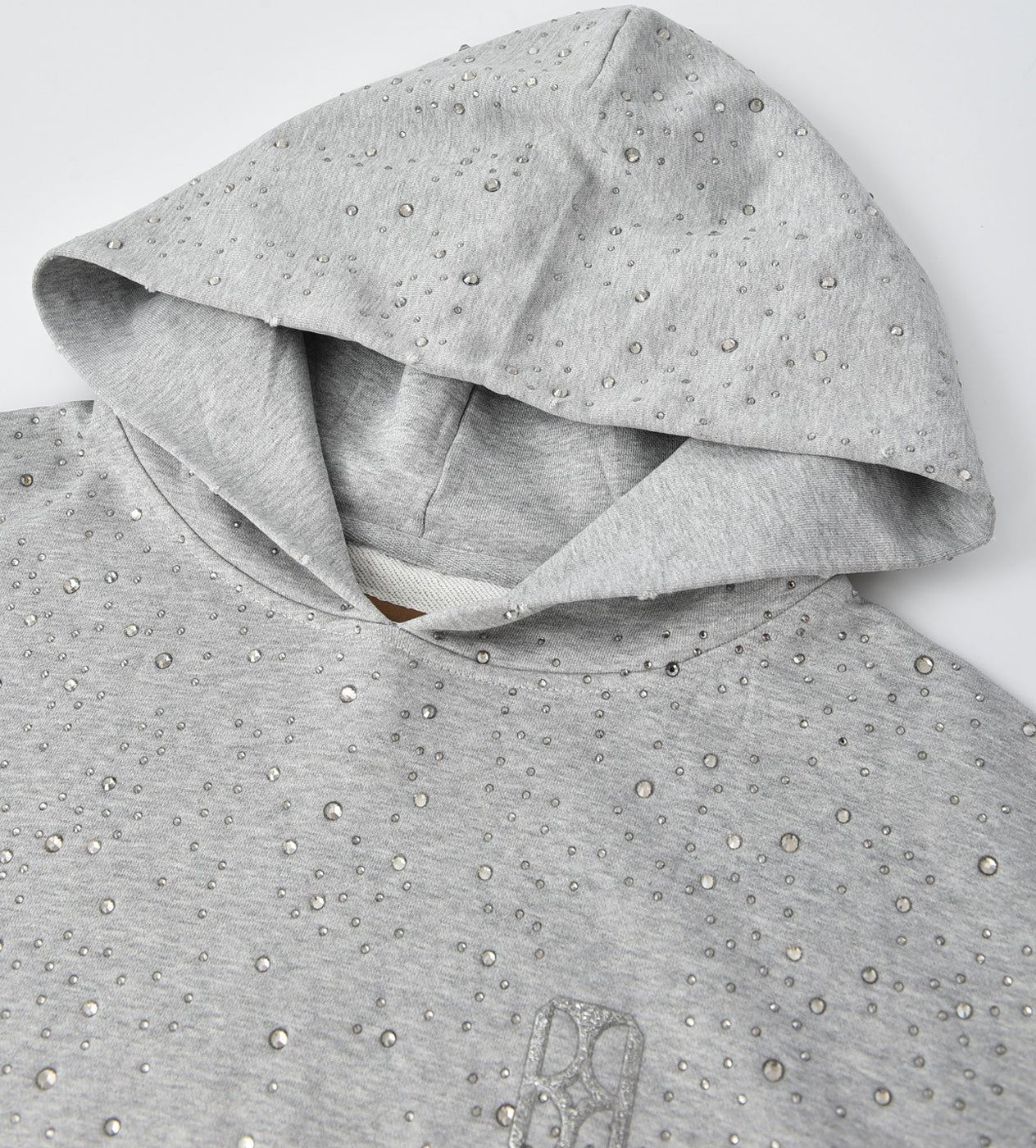 Birth of Royal Child 20k Swarovksi Diamond Hoodie Grey - Image 3