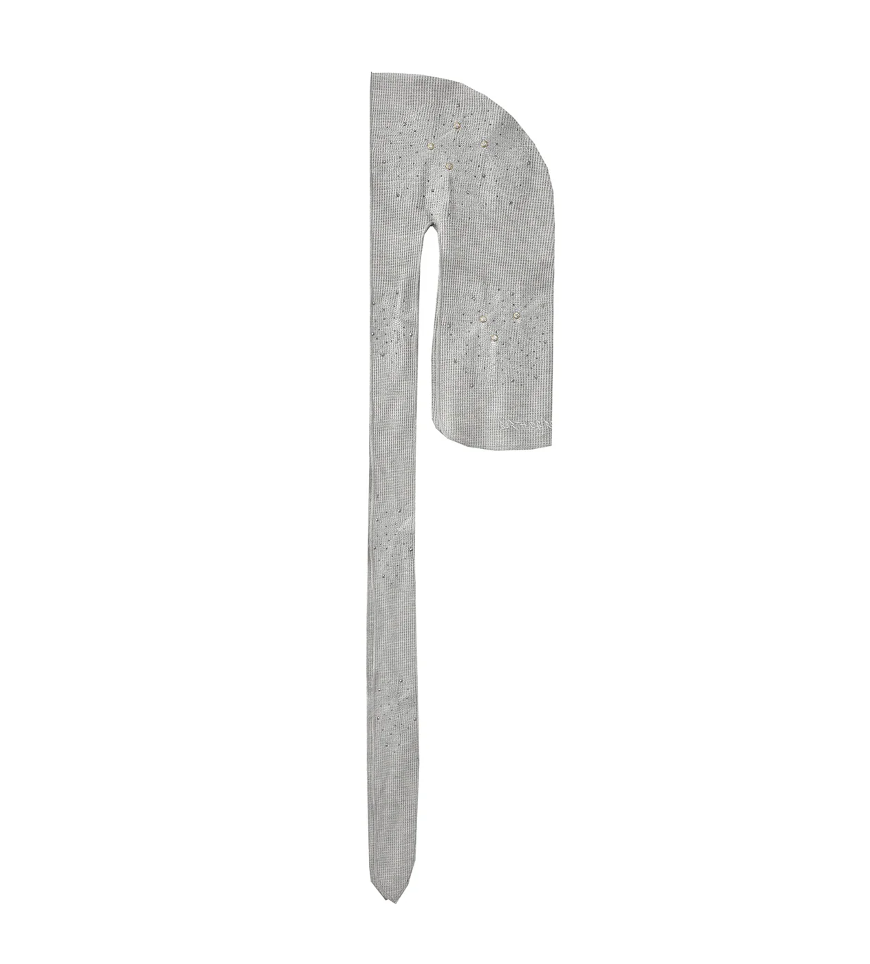 Birth of Royal Child Fireworks Rhinestone Durag Grey