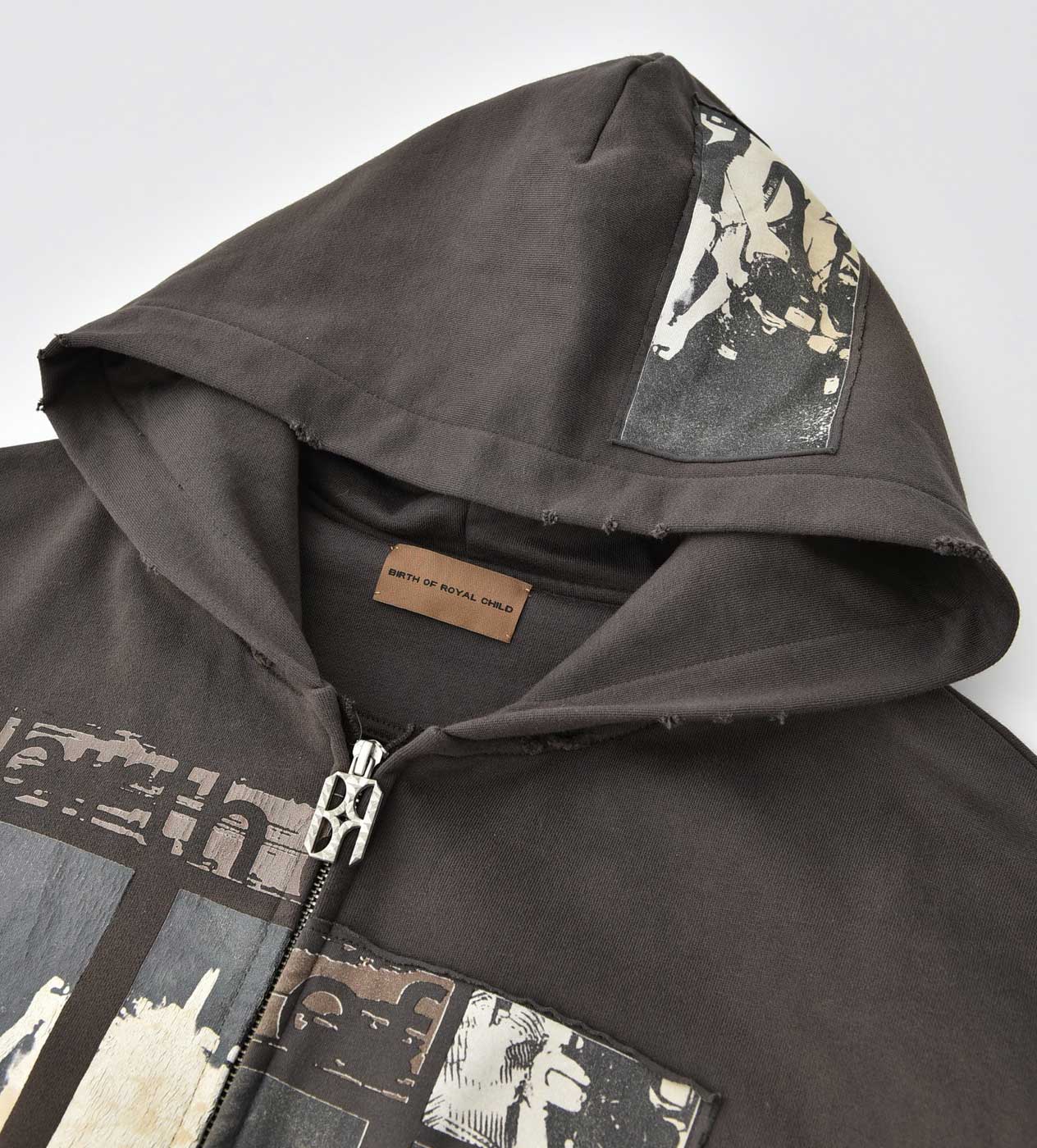 Birth of Royal Child Flash Light Hoodie Black - Image 3