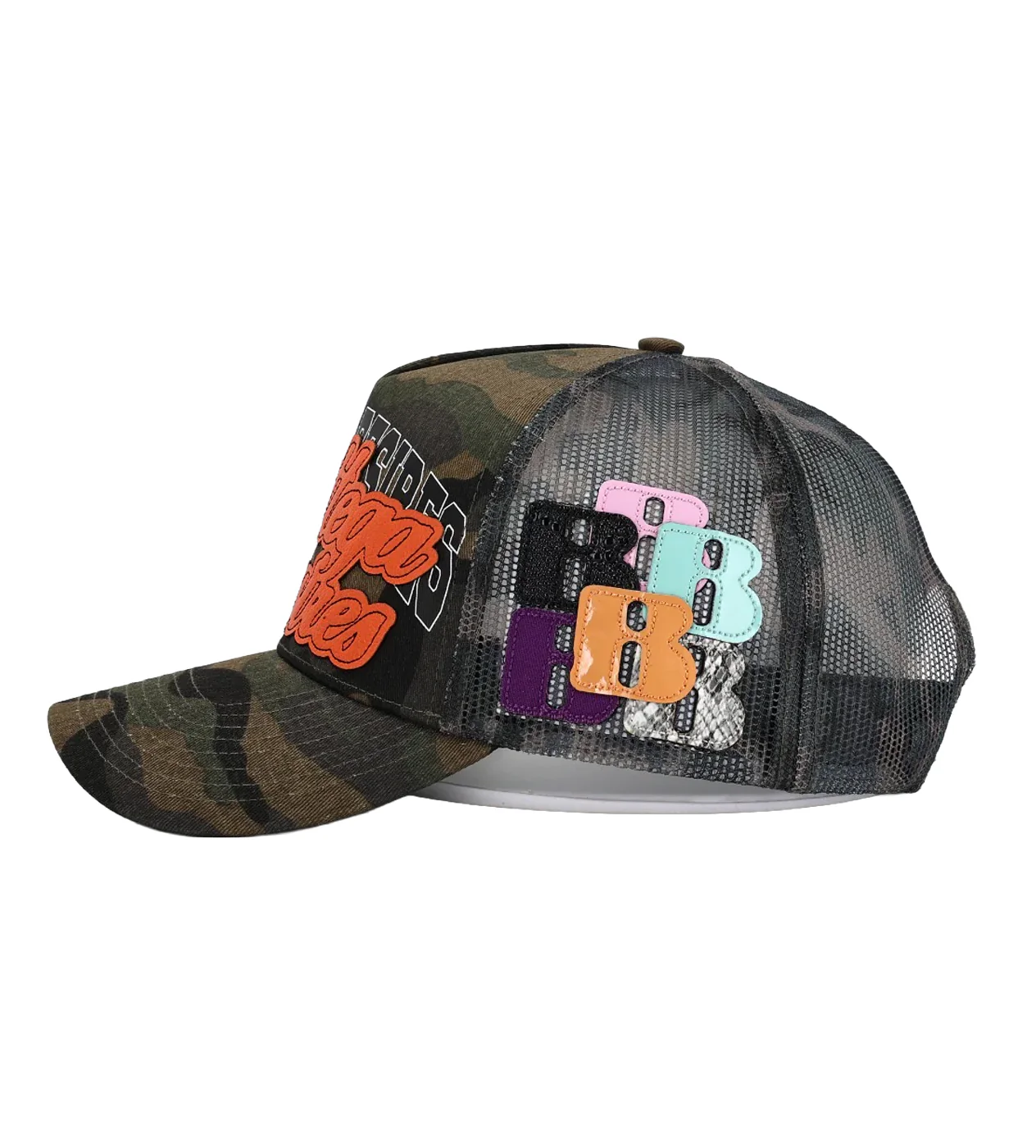 Bottega Desires Trucker Hat Camo - Image 3