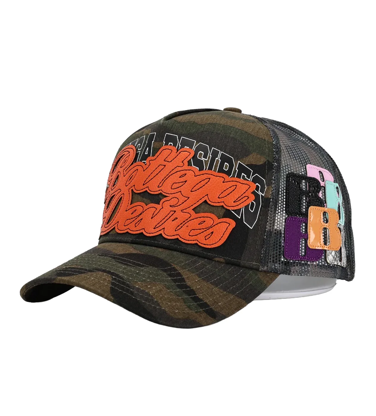 Bottega Desires Trucker Hat Camo - Image 4