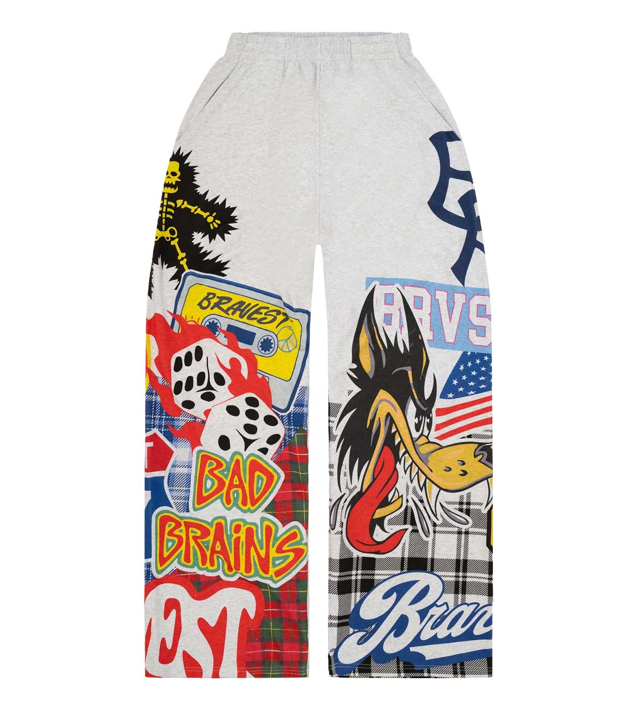 Bravest Studios Patch Sweatpants Grey