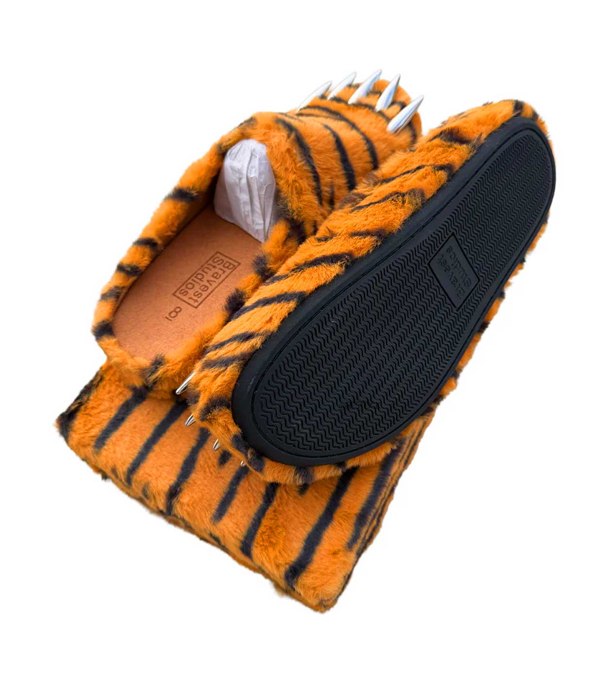 Bravest Studios Tiger Bear Claw Mule Orange - Image 3