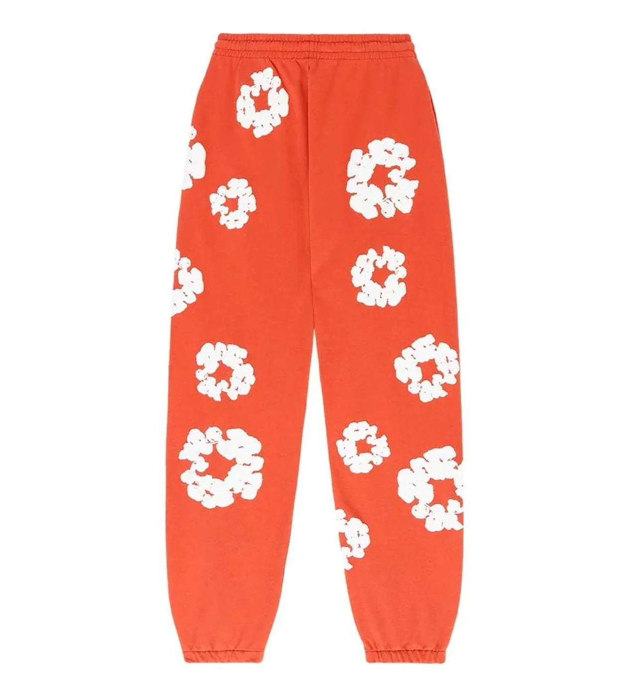 Denim Tears Cotton Wreath Sweatpants Orange - Image 2