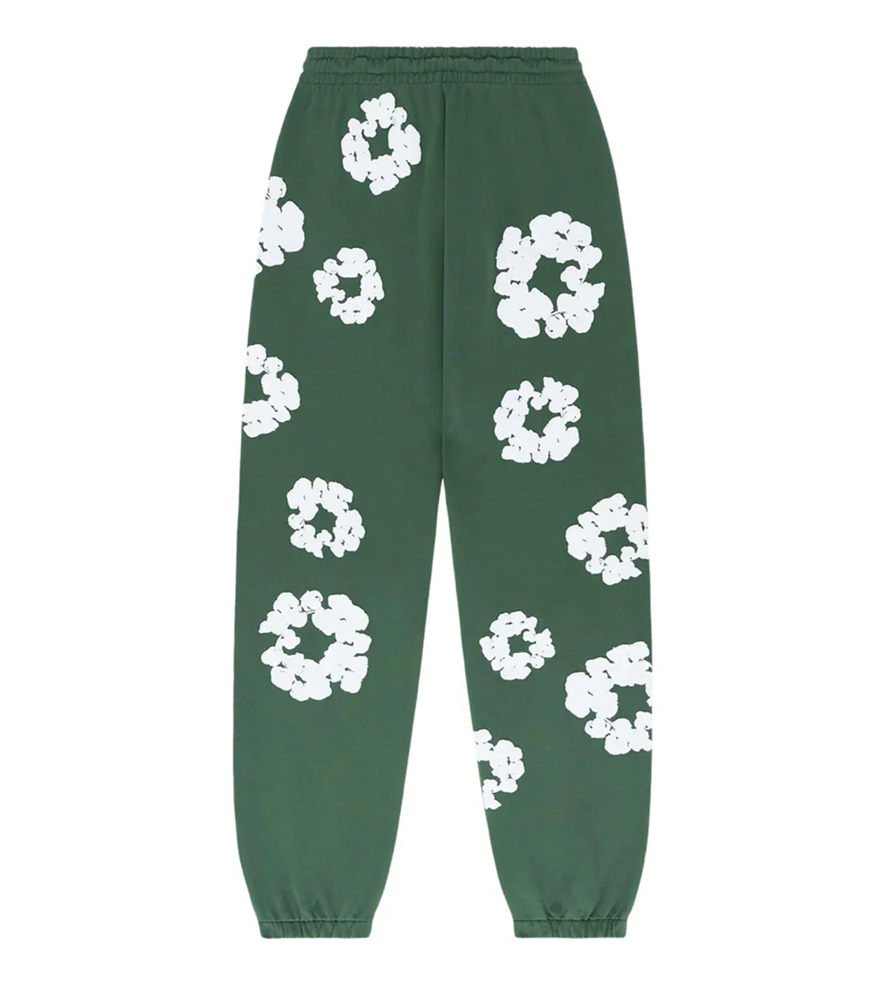 Denim Tears Cotton Wreath Sweatpants Green - Image 2