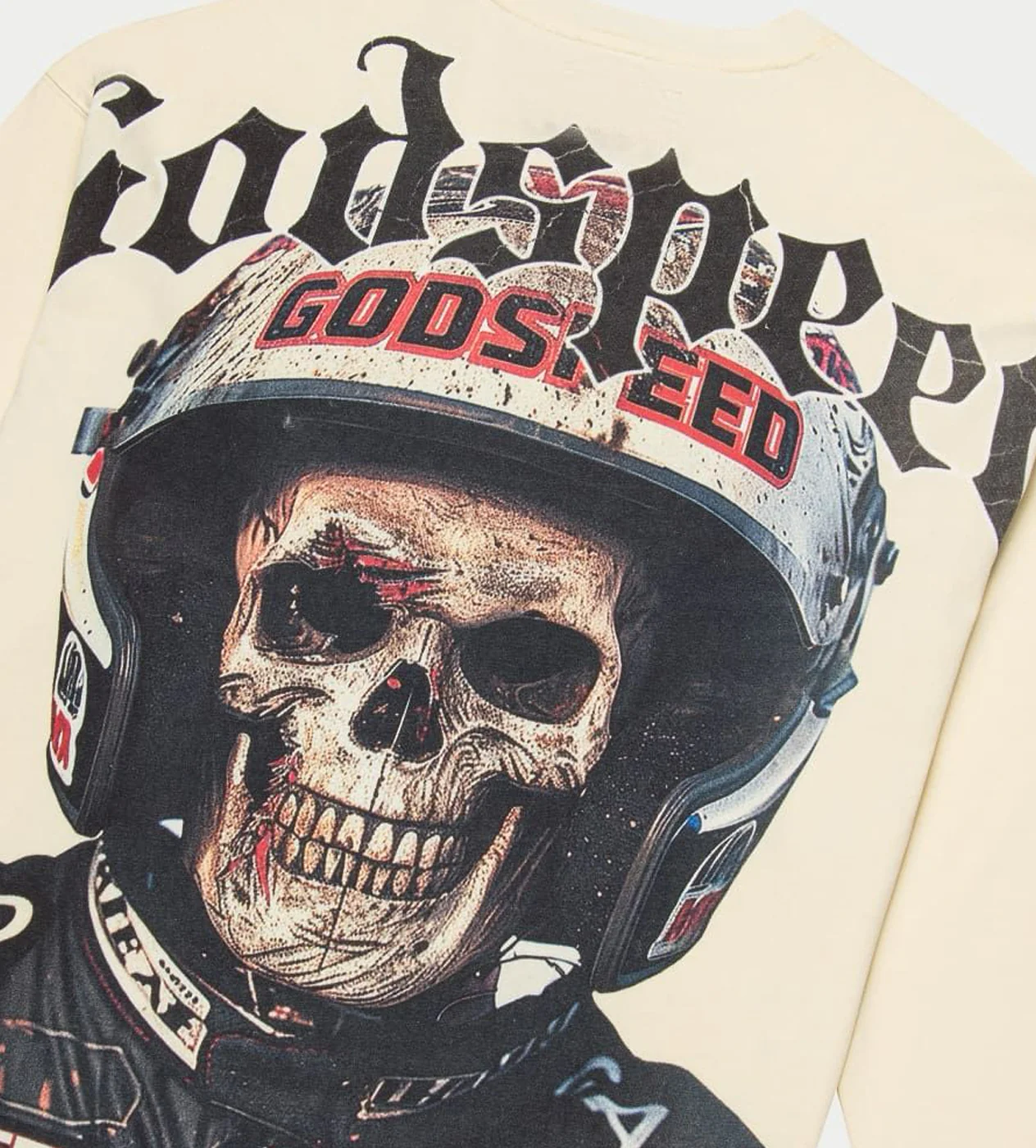 Godspeed Crash Out L/S Tee Bone - Image 3