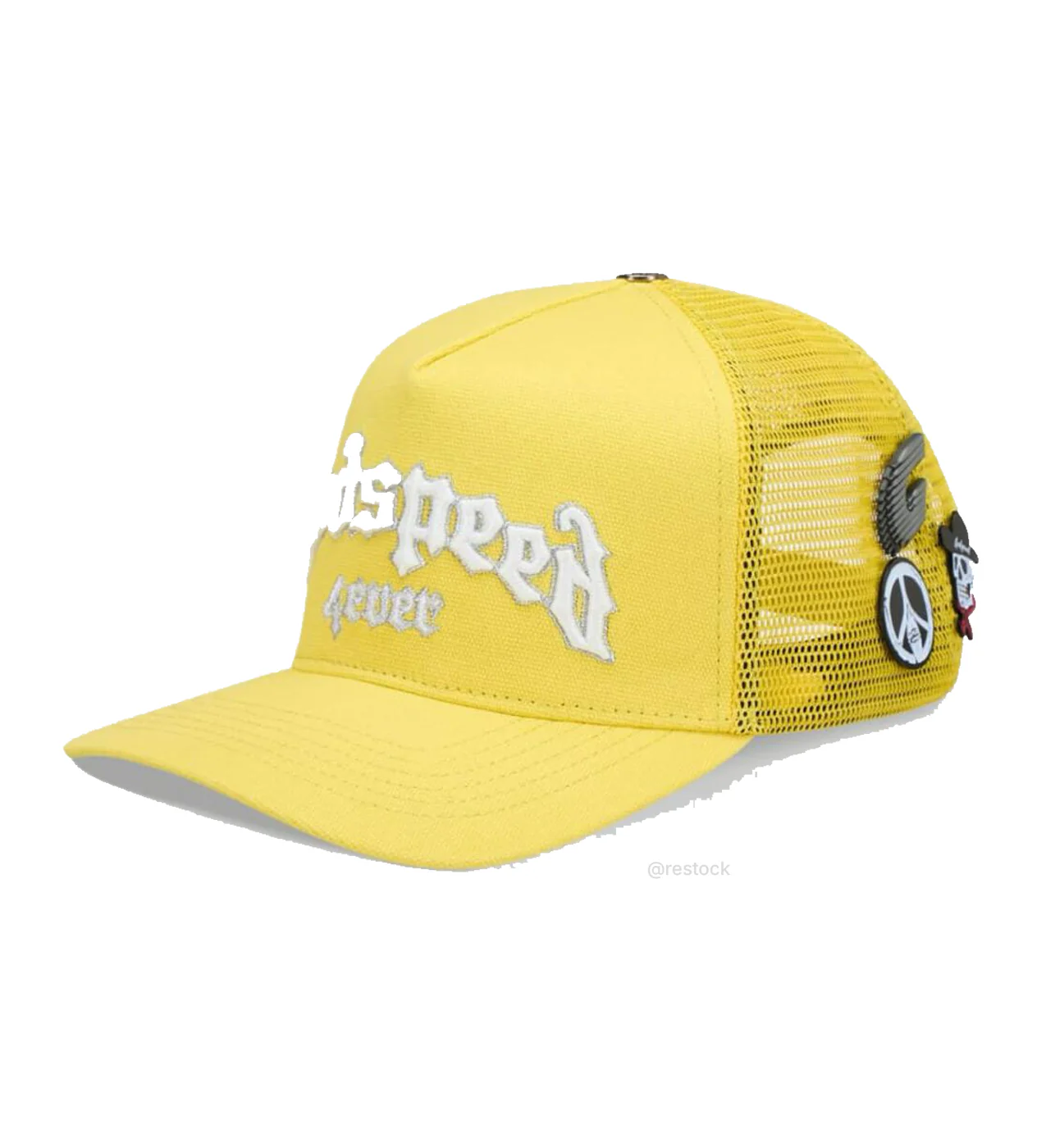 Godspeed Forever Lightning Trucker Hat Yellow - Image 2