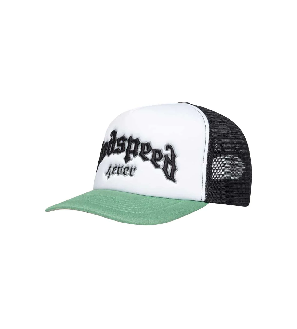 Godspeed Forever Trucker Black/Green (Snapback) - Image 3