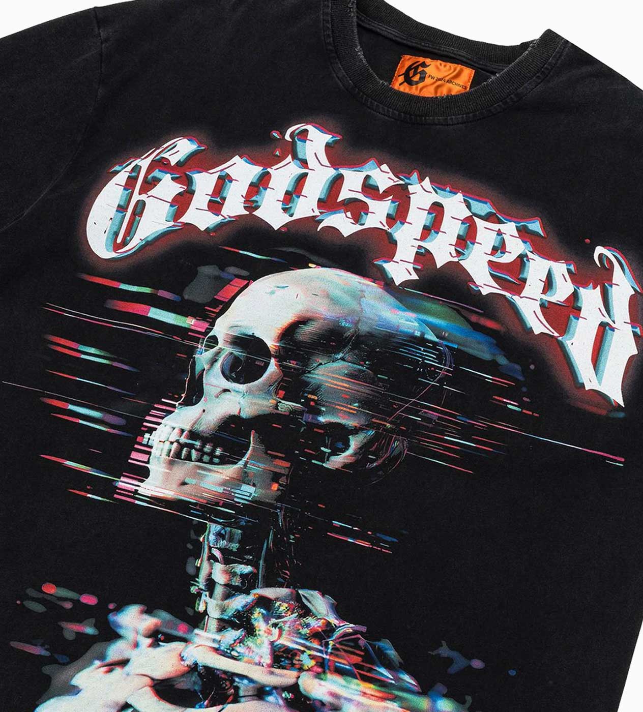 Godspeed Glitchy Tee Black - Image 2