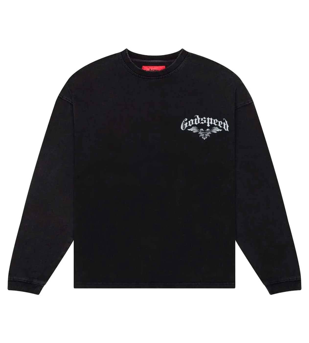 Godspeed Grail L/S Tee Washed Black - Image 2
