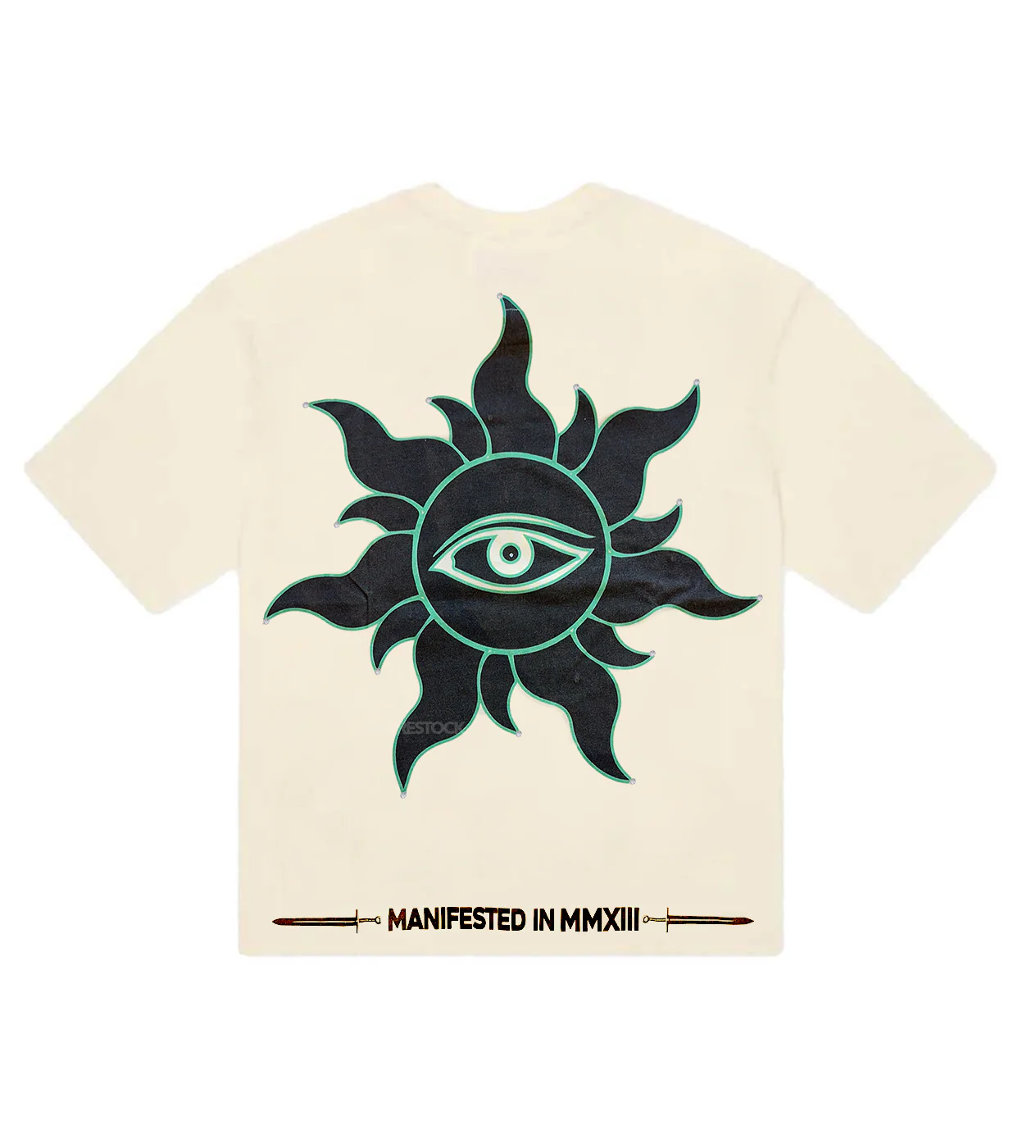 Godspeed Miami Sunken Liberty Tee Cream *Miami Exclusive* - Image 2