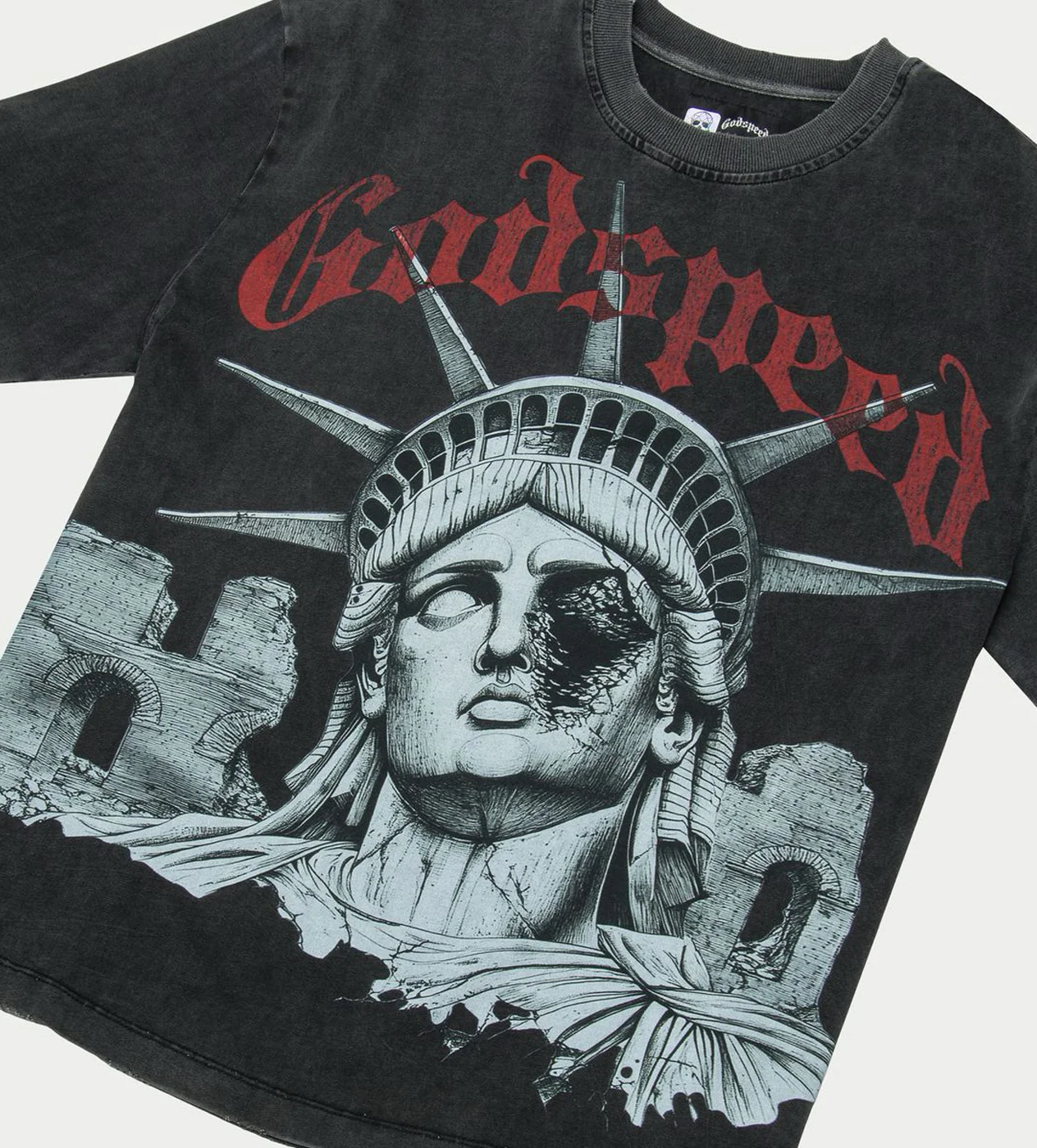 Godspeed R.O.M.E. Tee Grey - Image 2