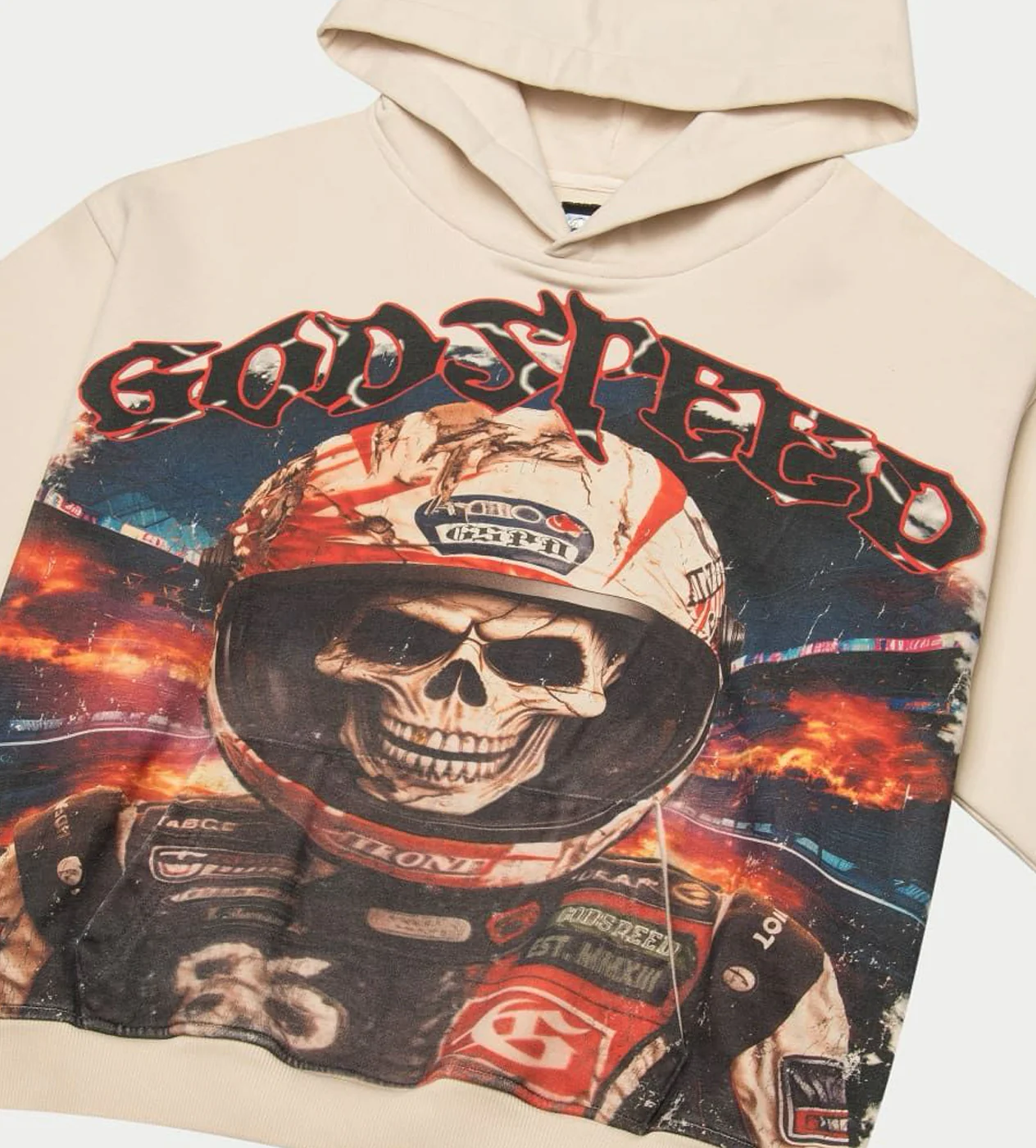 Godspeed Racer Goldie Hoodie Bone - Image 3