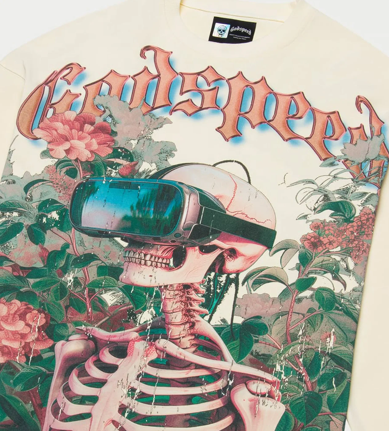 Godspeed Vision Flower Thermal L/S Cream - Image 3