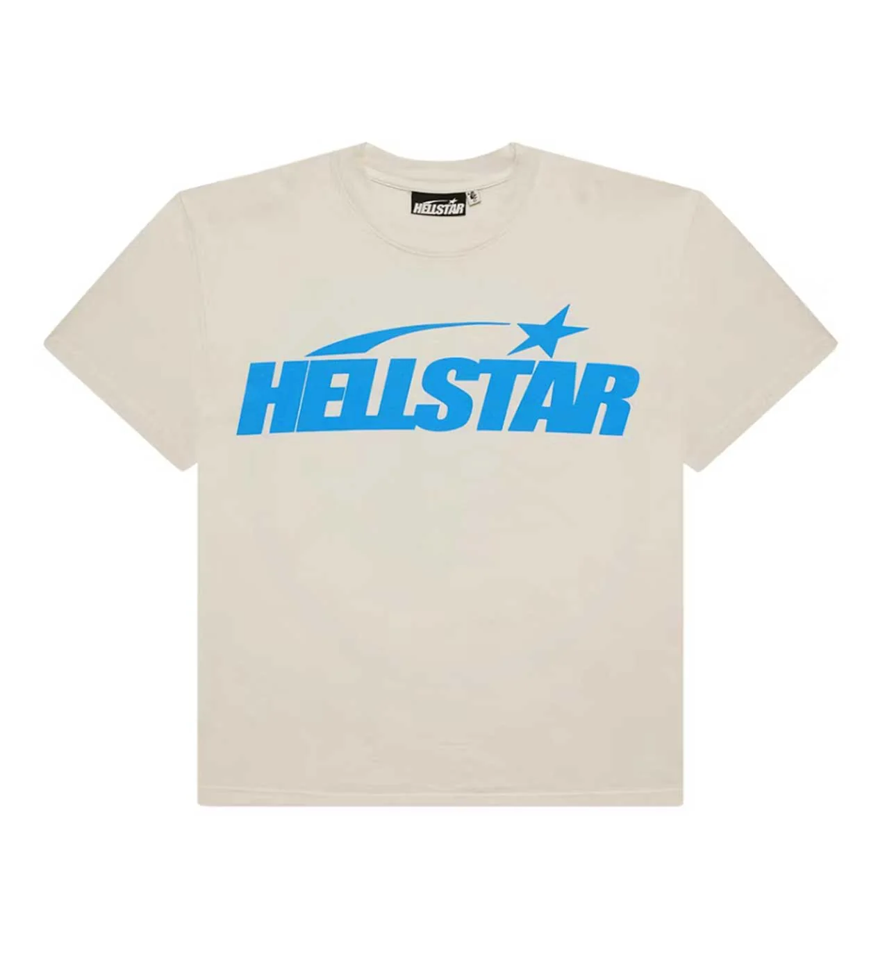 Hellstar Classic Logo Gel Tee Cream/Blue