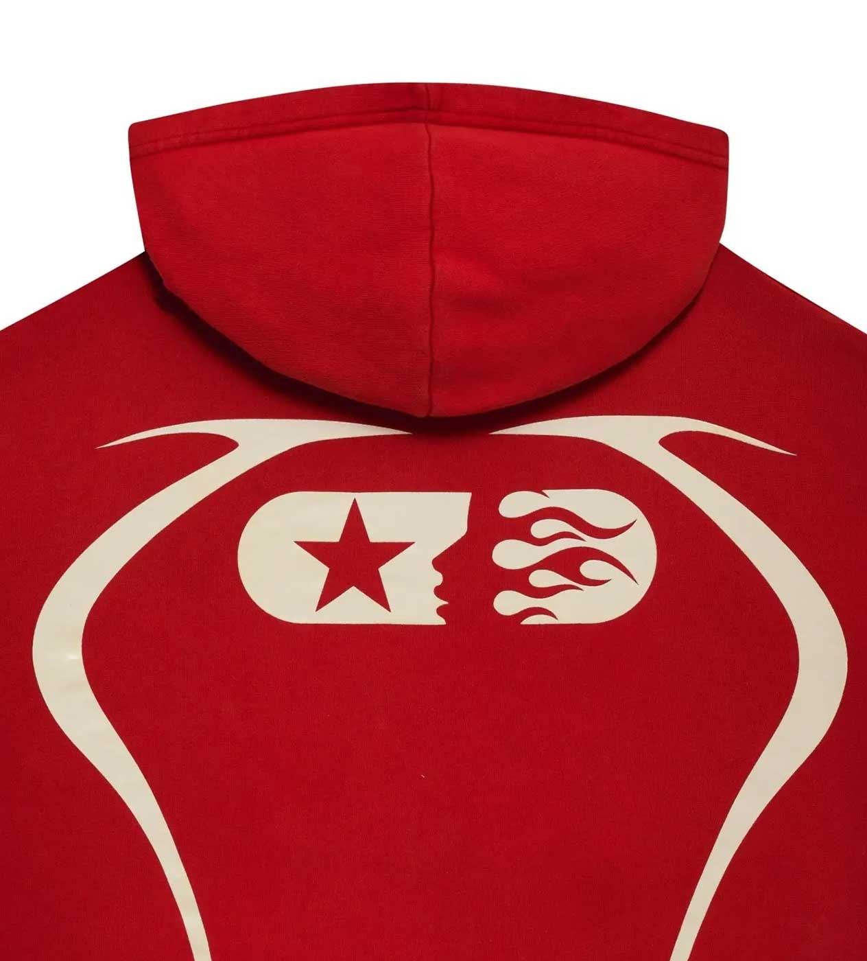 Hellstar Sports Hoodie Red - Image 3