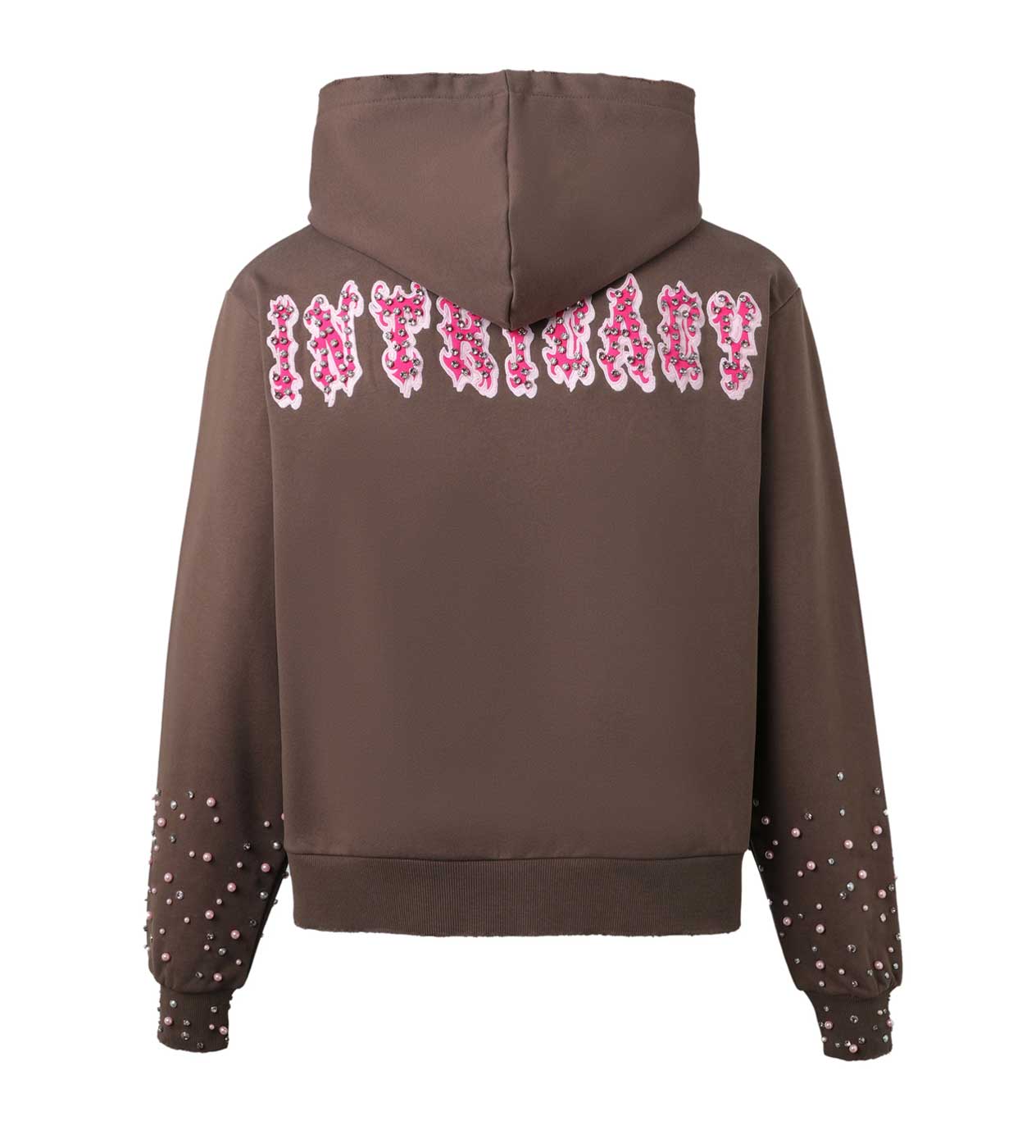 Lost Intricacy Brown Patch Zip Up - Image 2