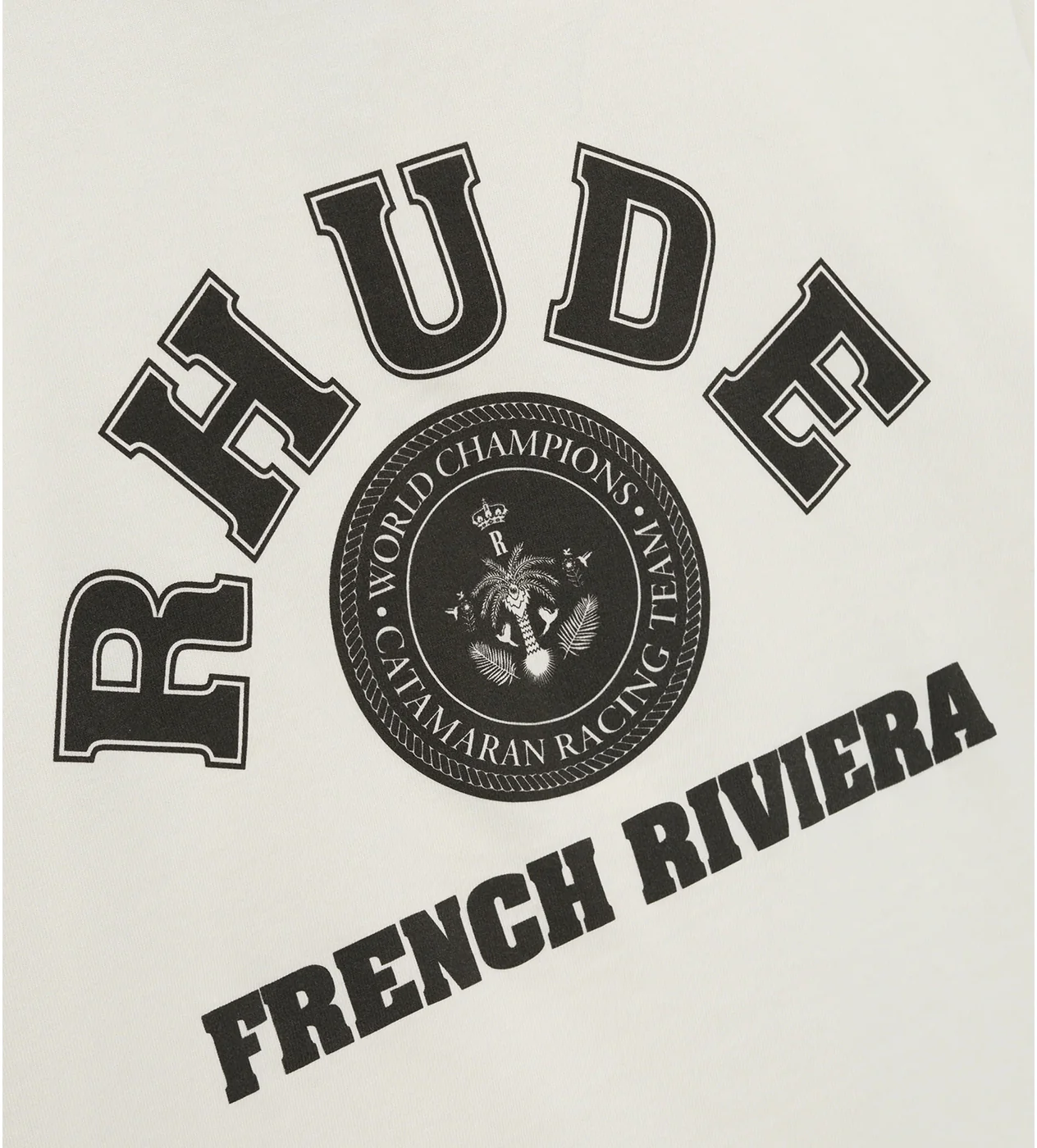 Rhude French Riviera Tee Cream - Image 3