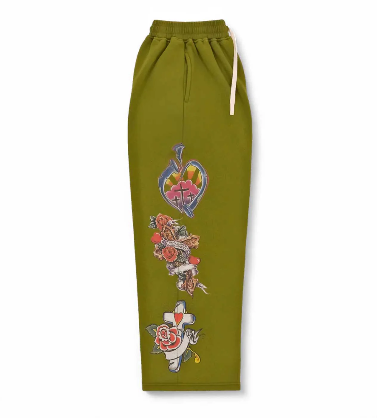 Righteous Risen King Sweatpants Green - Image 3