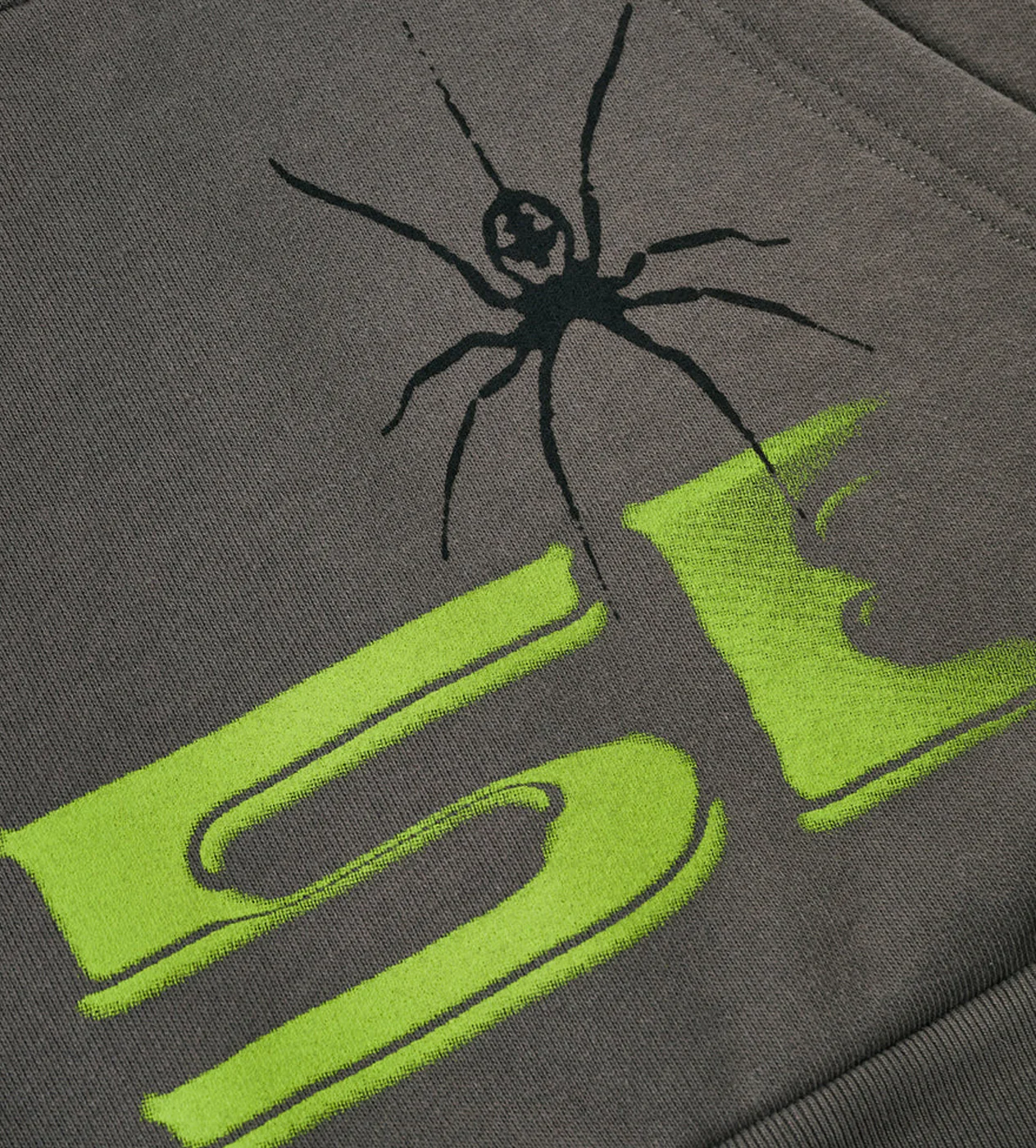 Sp5der 5ex Hoodie Dark Grey - Image 3
