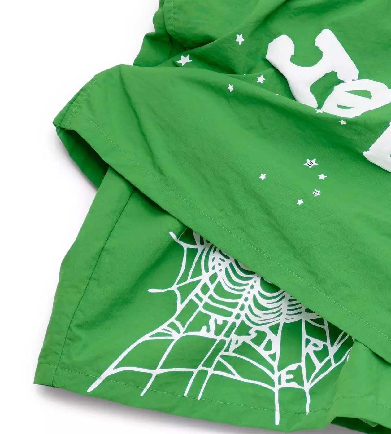 Sp5der Green OG Web Double Layer Short - Image 2