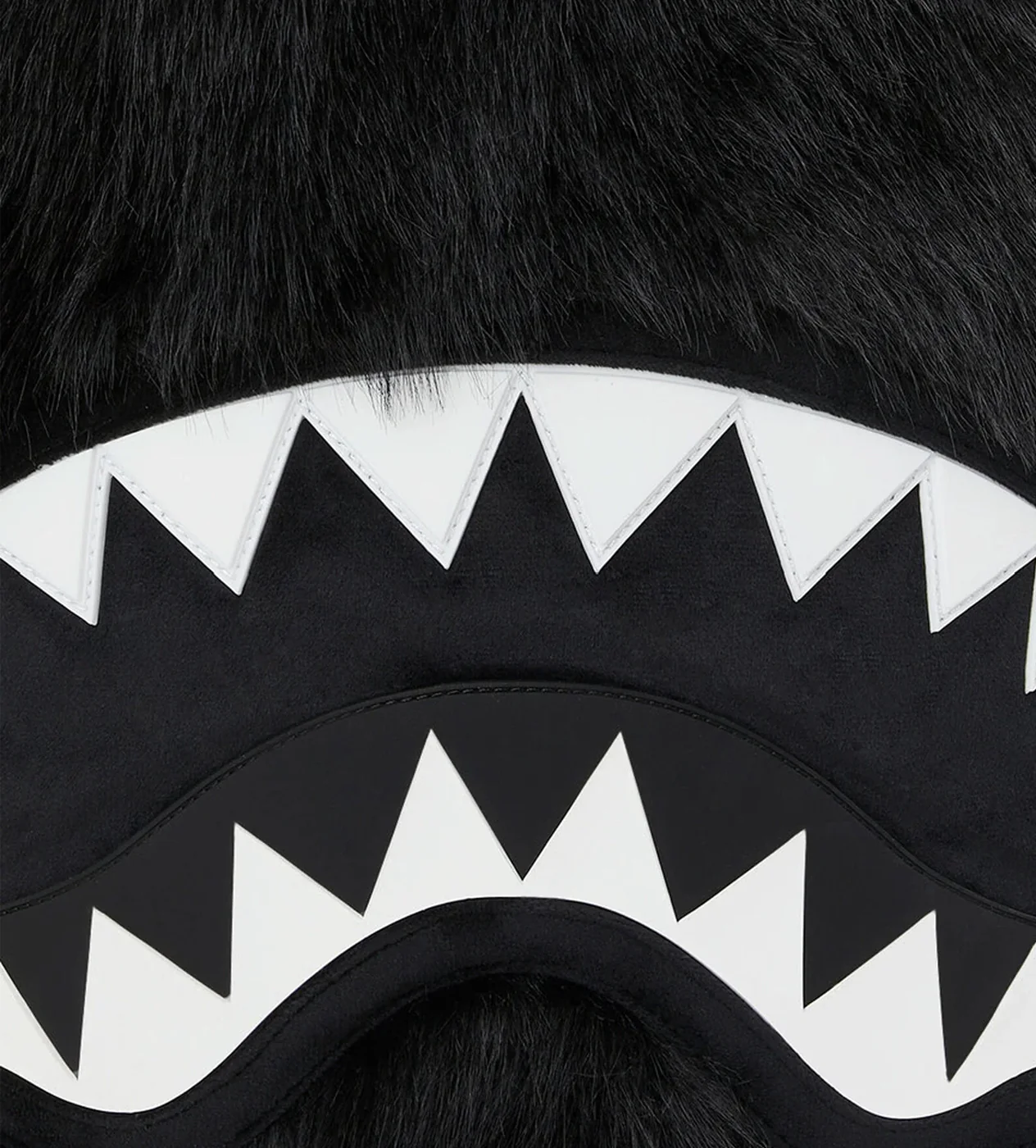 Sprayground Fur Cray Black Backpack - Image 4