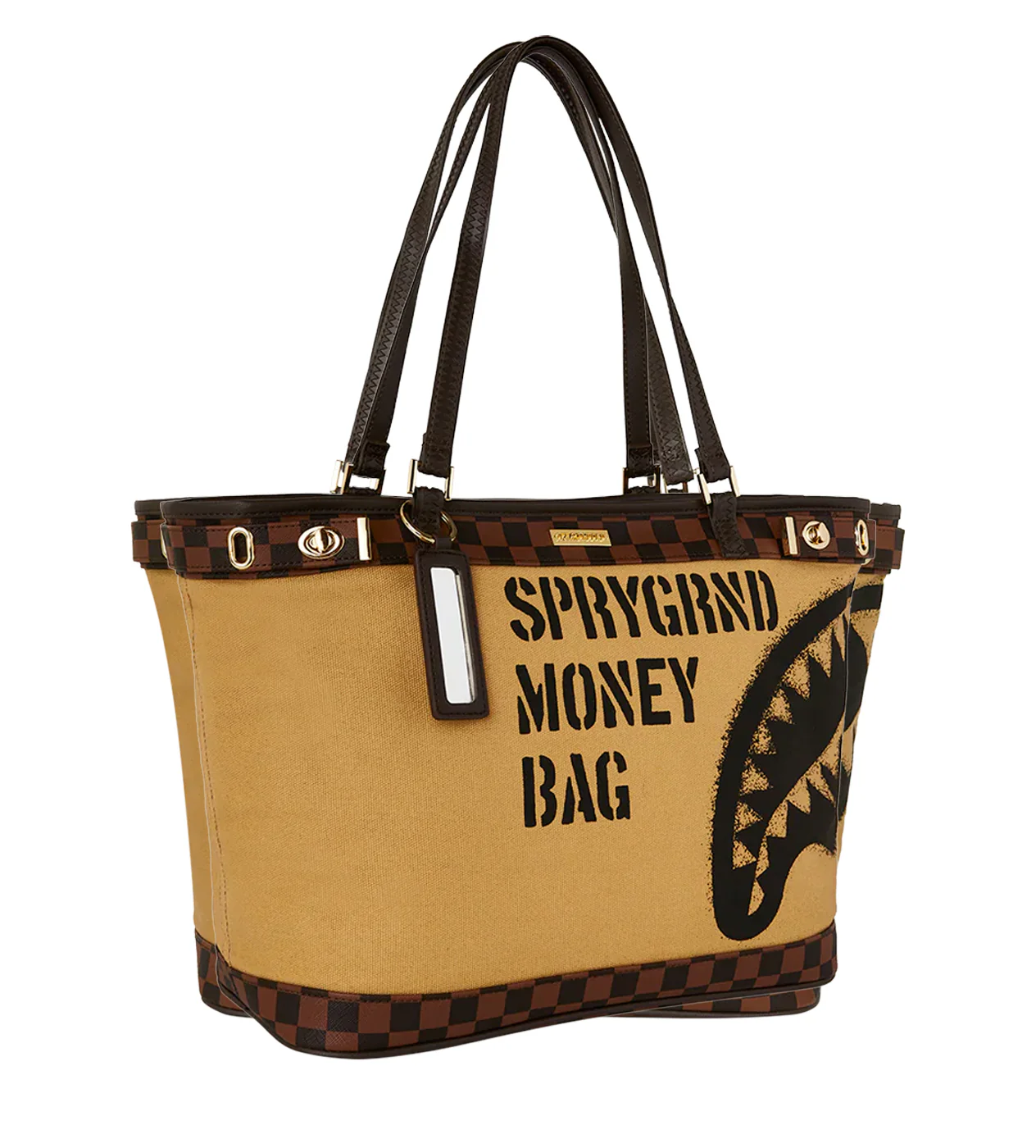 Sprayground Old Bank Tote - Image 3