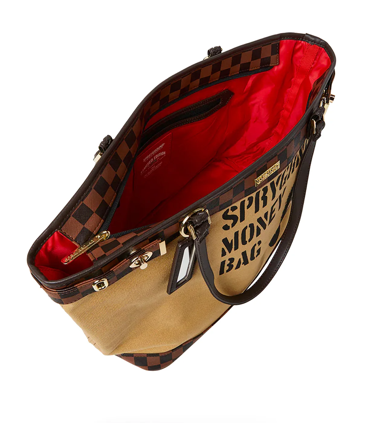 Sprayground Old Bank Tote - Image 4