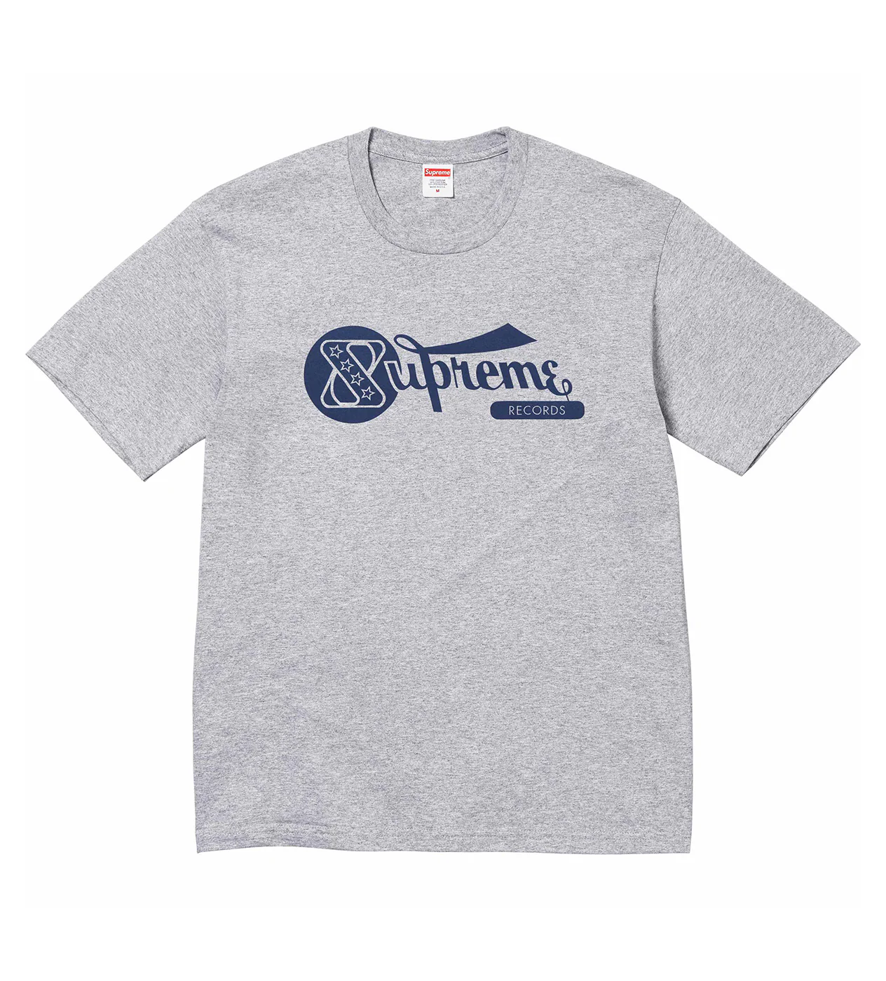 Supreme Records Tee Grey