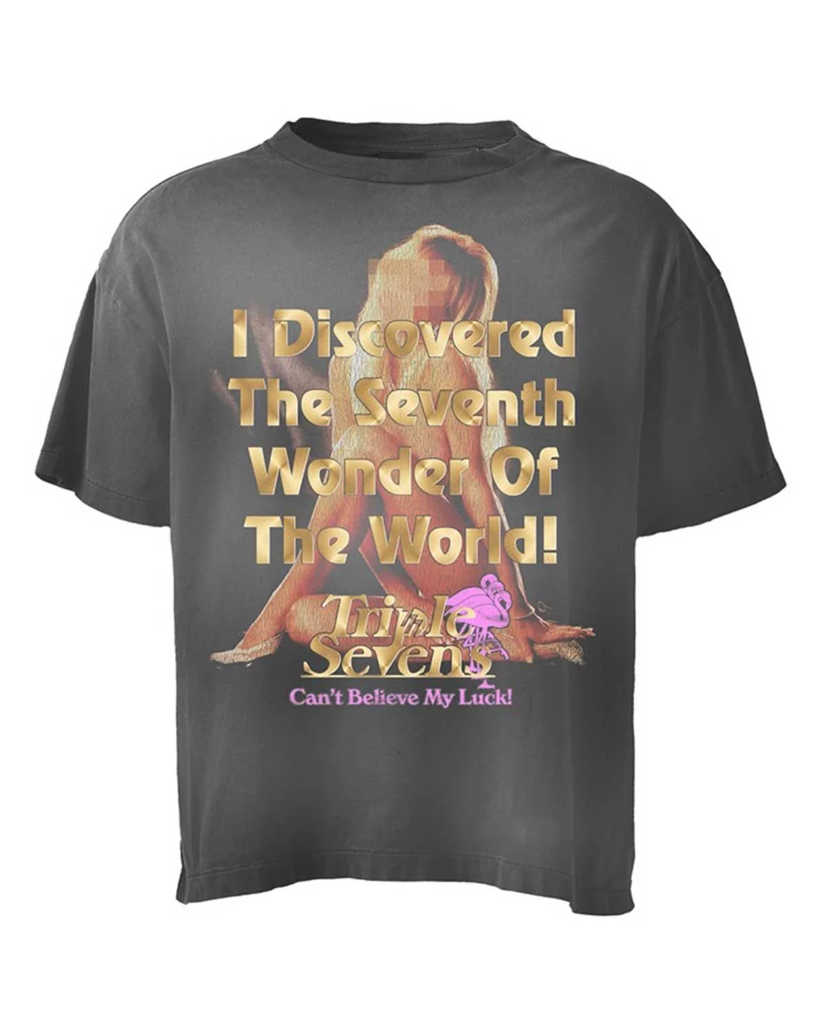 Triple Sevens Seventh Wonder Tee Black - Image 2