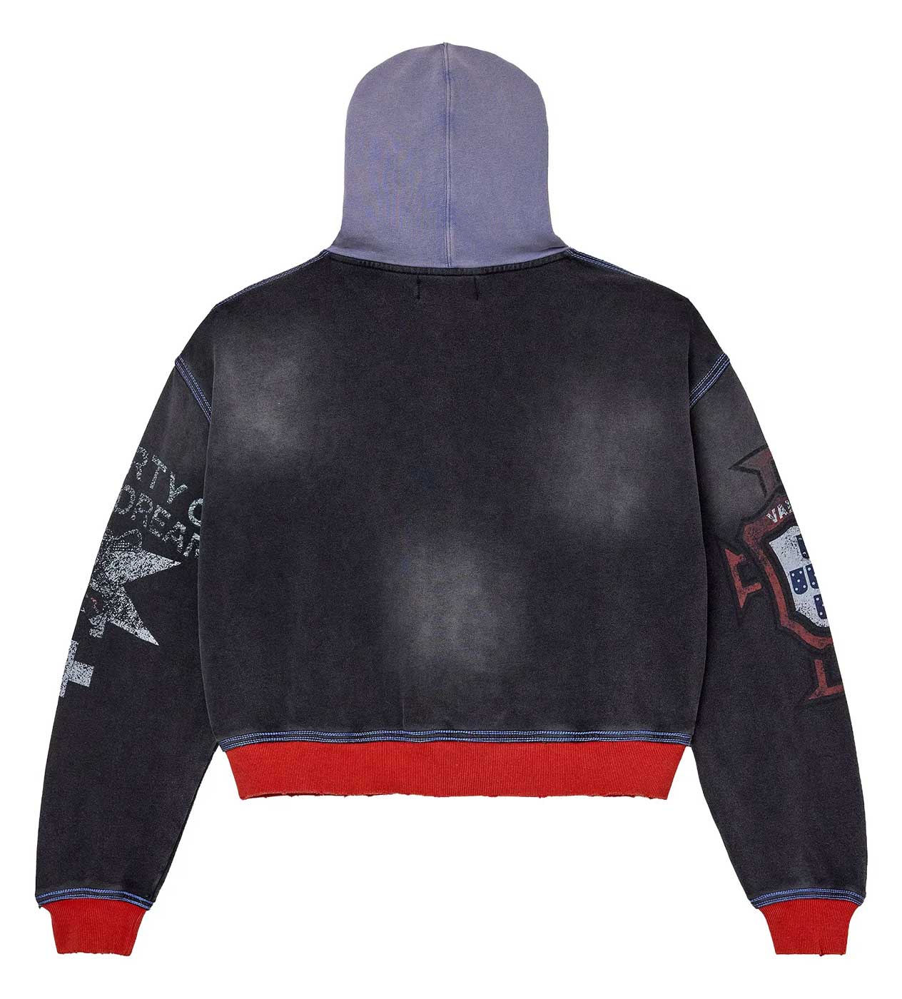 Vale Forever Big 14 Zip Up Hoodie Black - Image 2