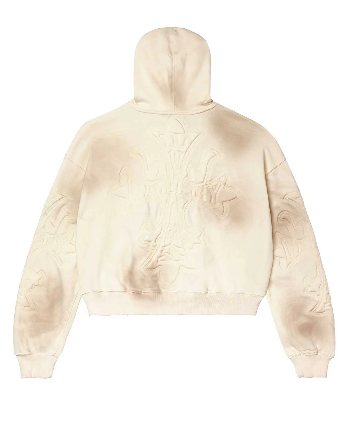 Vale Forever Carver Zip Up Hoodie Cream - Image 2