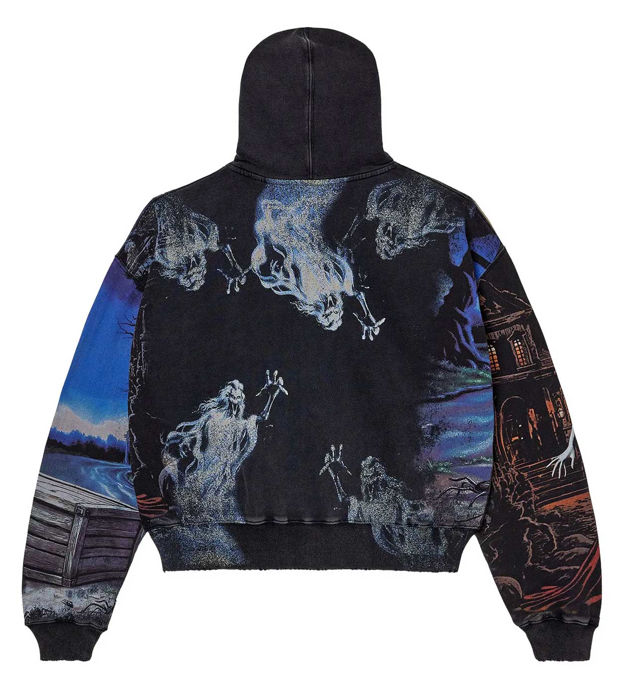 Vale Forever Ether Zip up Hoodie Black - Image 2