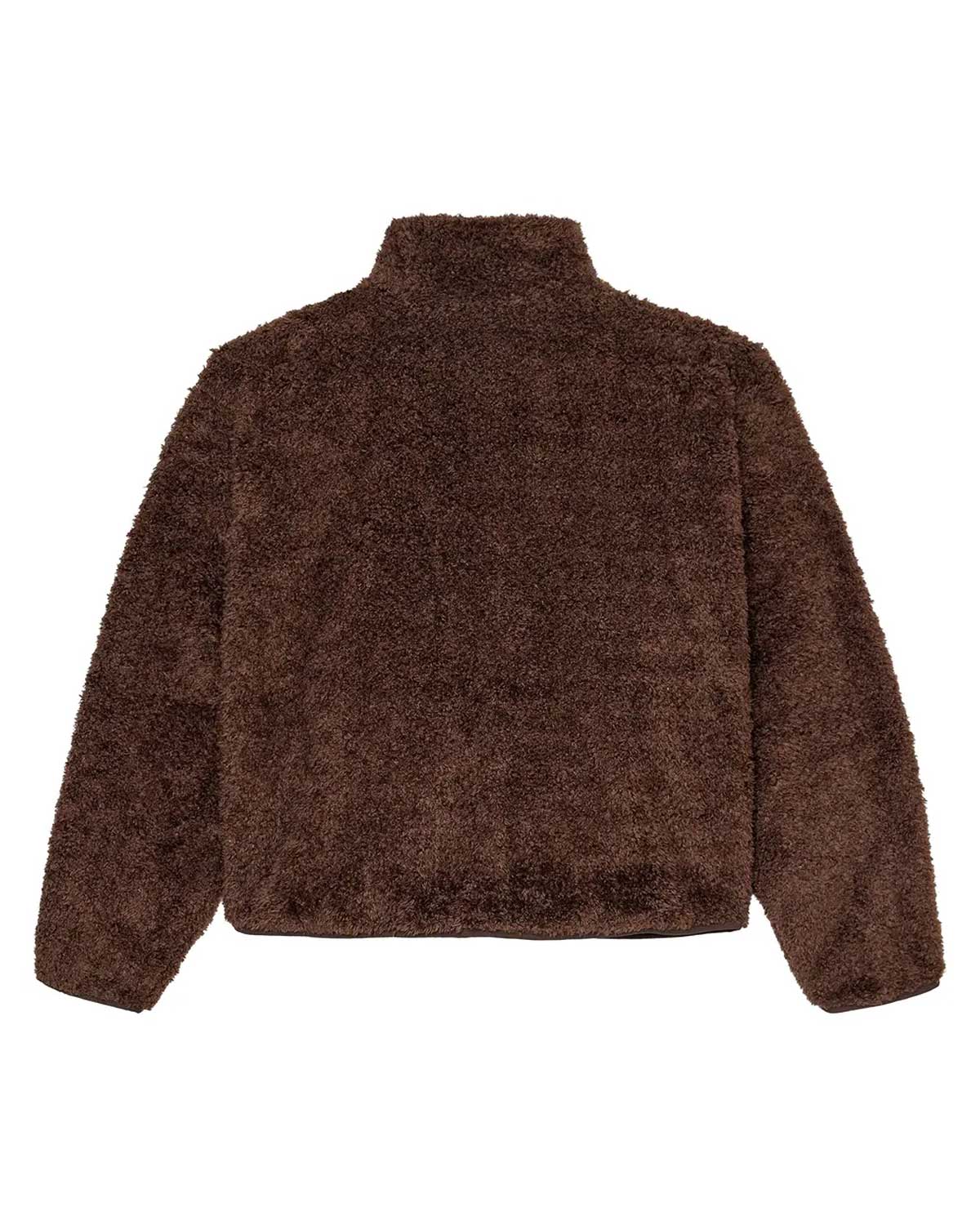Vale Forever Lenny Fleece Zip Up Jacket Brown - Image 2