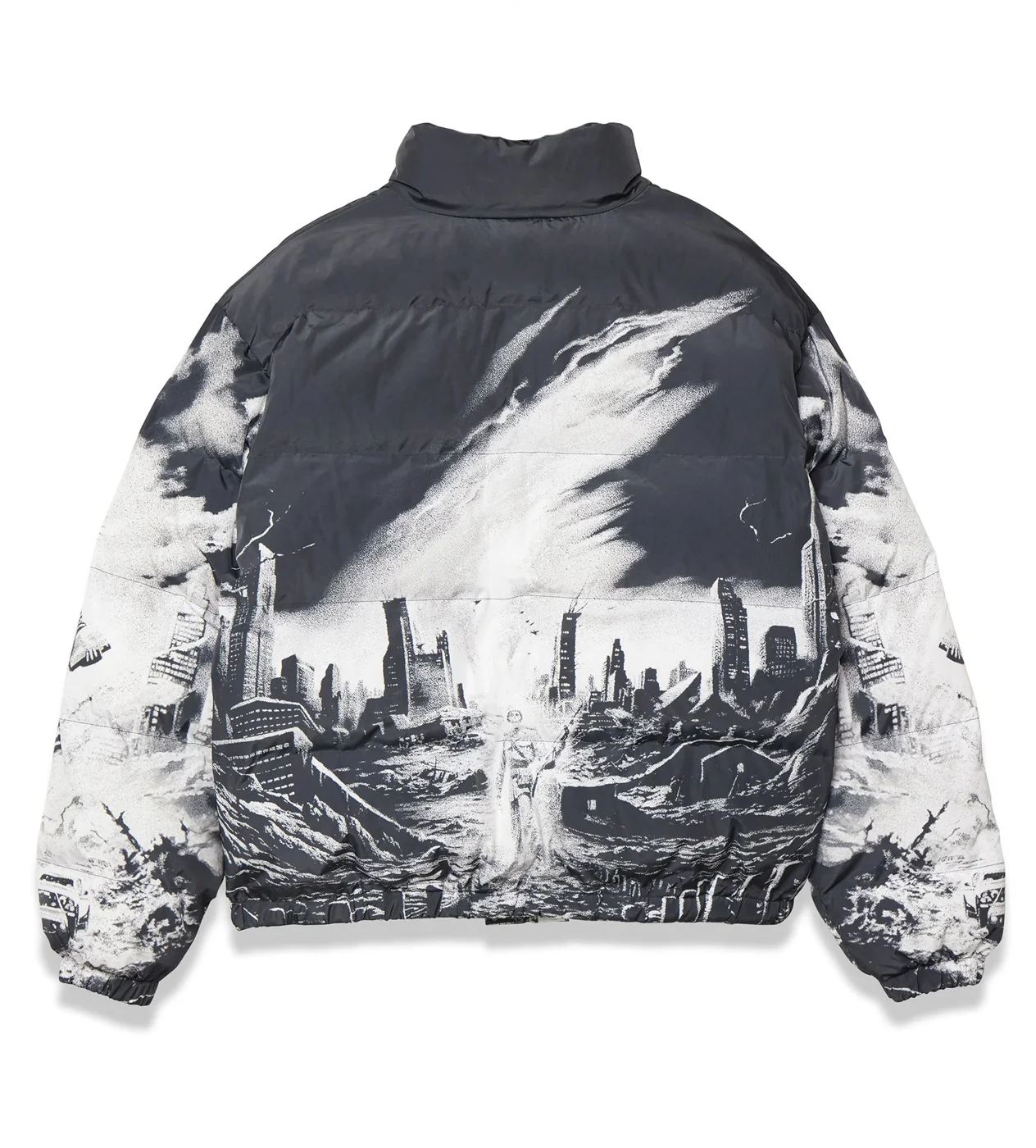 Vale Forever Liberty Down Puffer Jacket Grey - Image 2