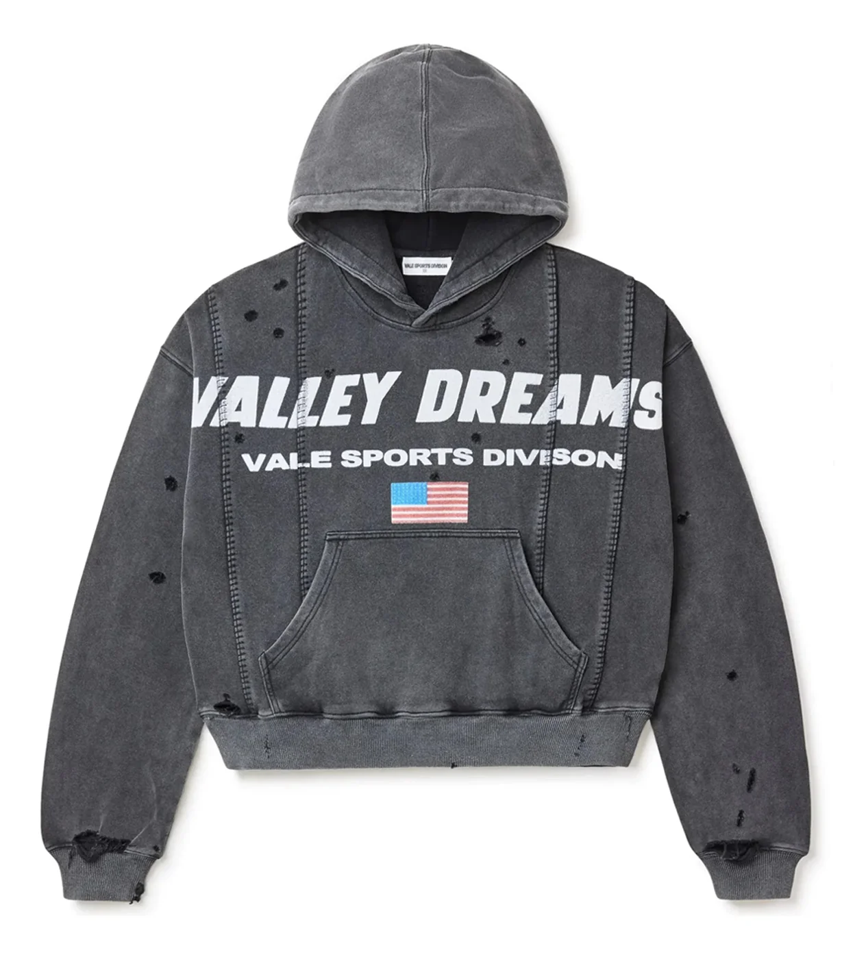 Vale Forever Blackberry Pullover Hoodie Black