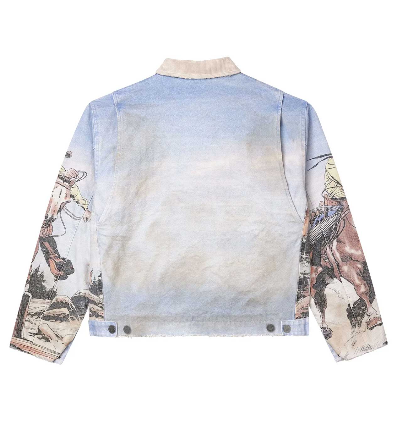 Vale Forever Stampede Trucker Jacket Blue - Image 2