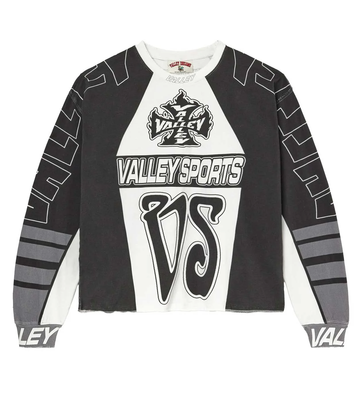 Vale Forever VS Racing L/S Tee Mono Black
