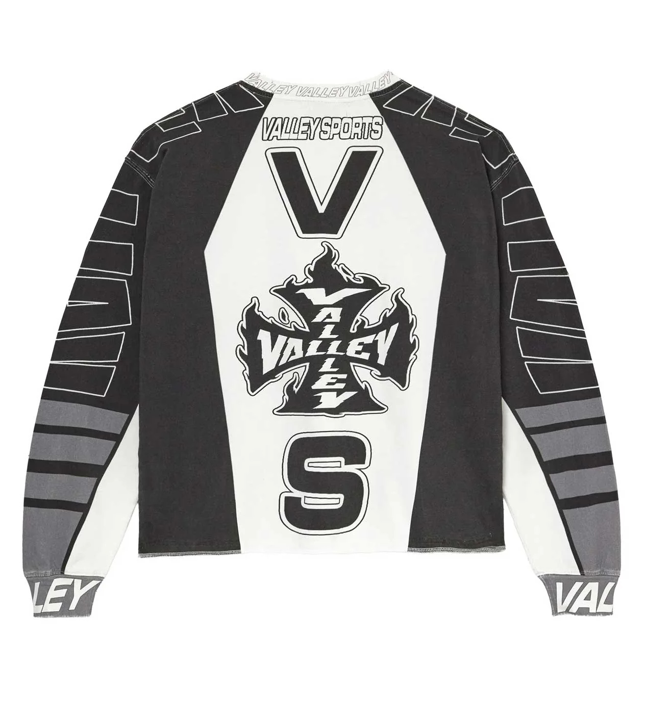 Vale Forever VS Racing L/S Tee Mono Black - Image 2