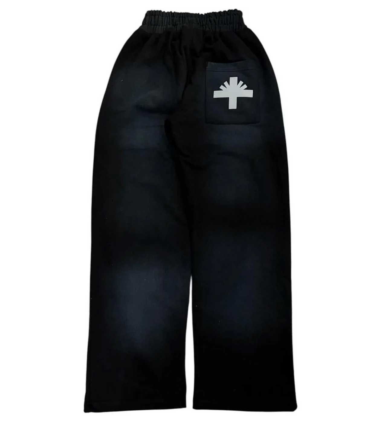 Vertabrae Logo Sweatpants Black/White - Image 2